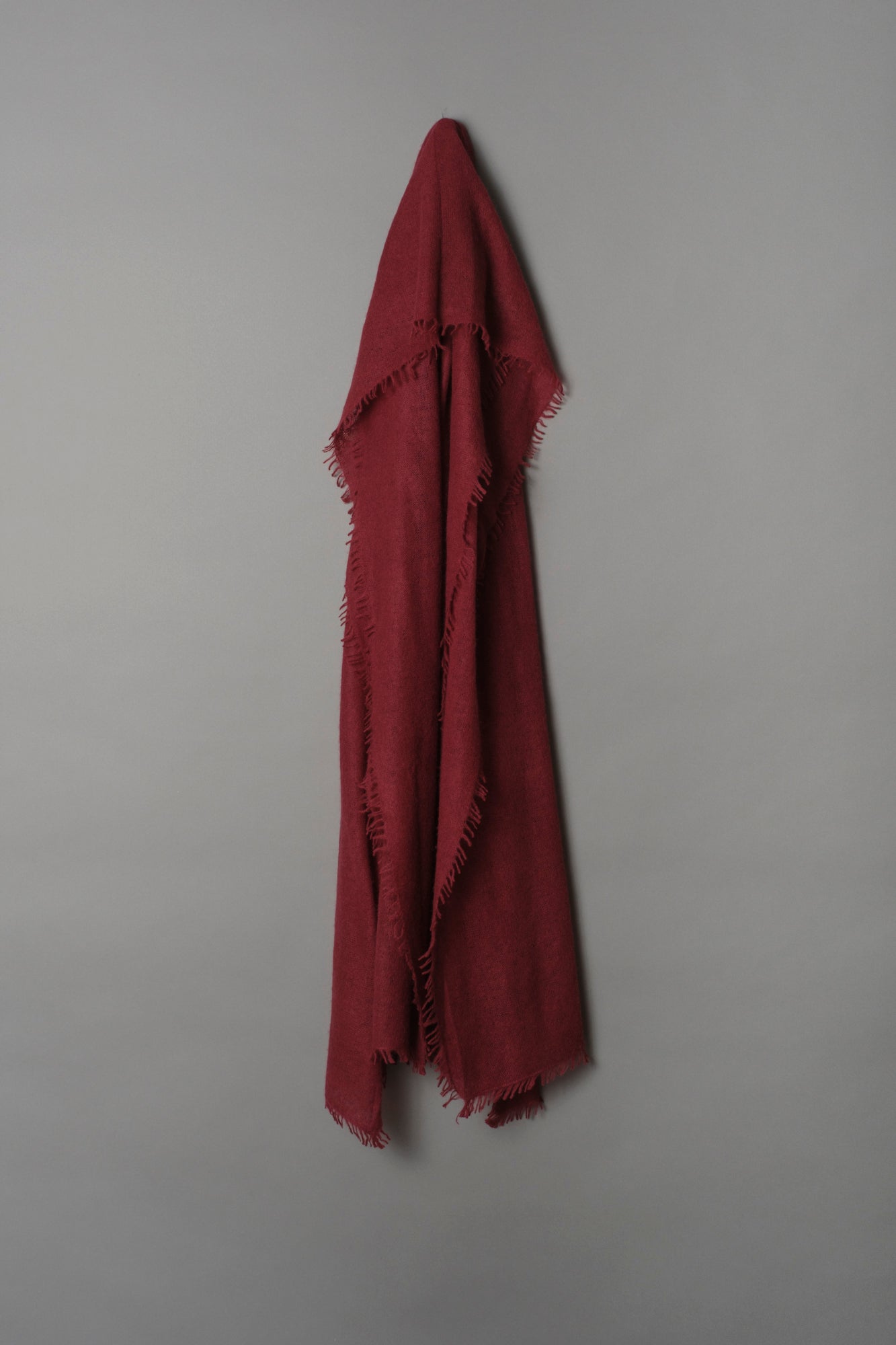 Cashmere scarf Cabernet