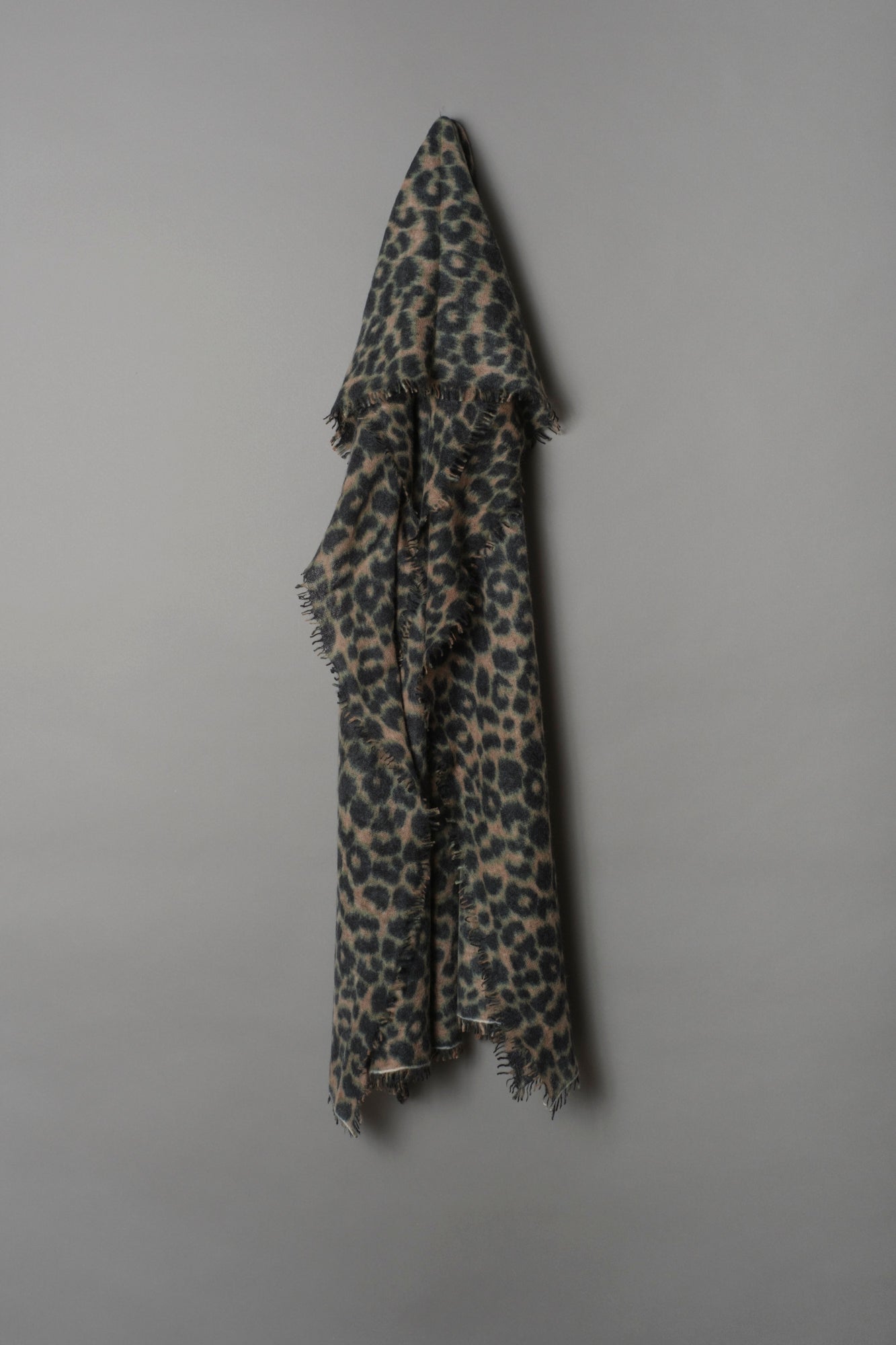 Kaschmir Schal Leo Camel & Navy