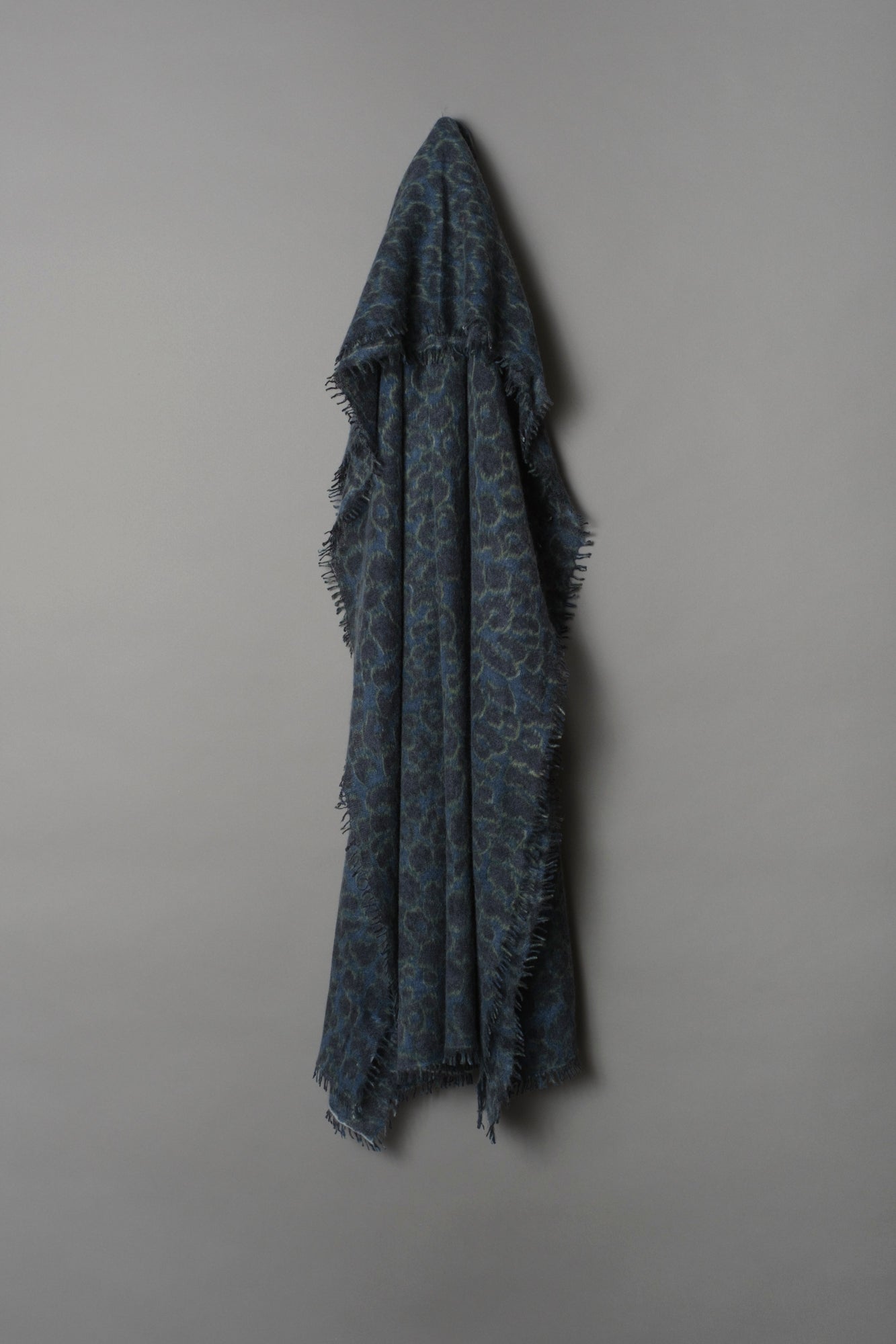 Kaschmir Schal Leo Denim Blue & Navy