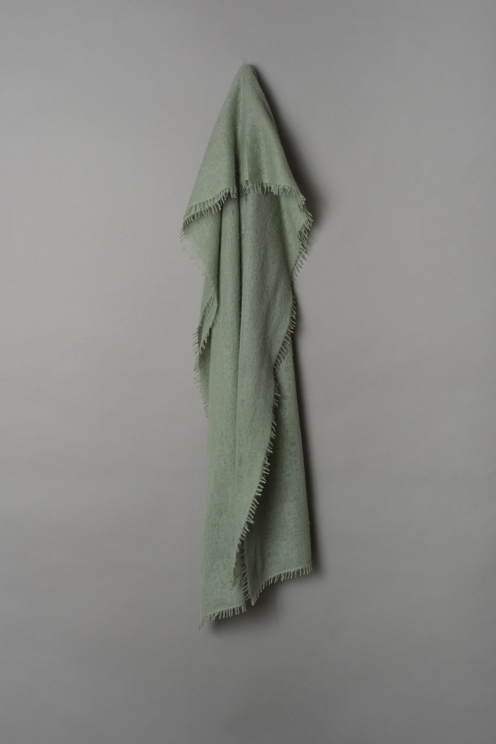 Cashmere scarf Oil Green