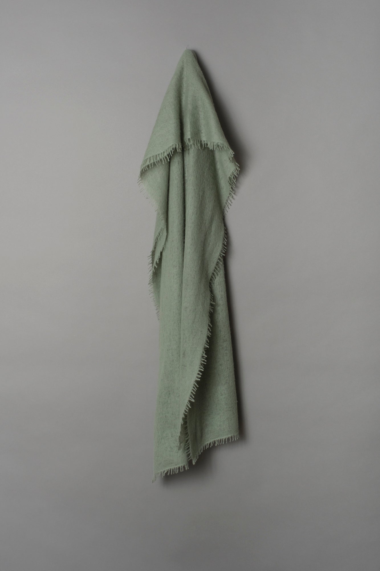 Cashmere scarf Oil Green