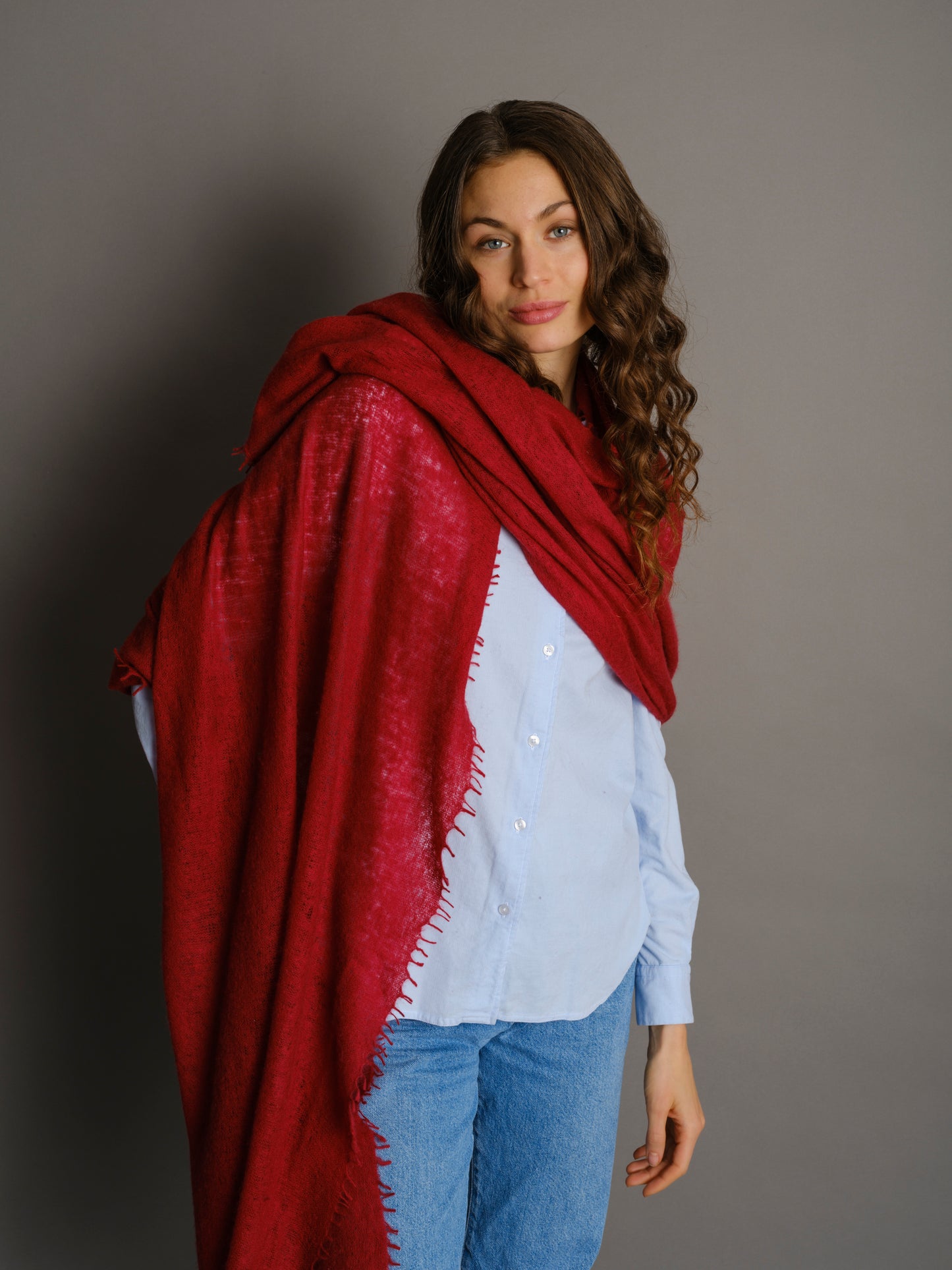 Kaschmir Schal Rio Red