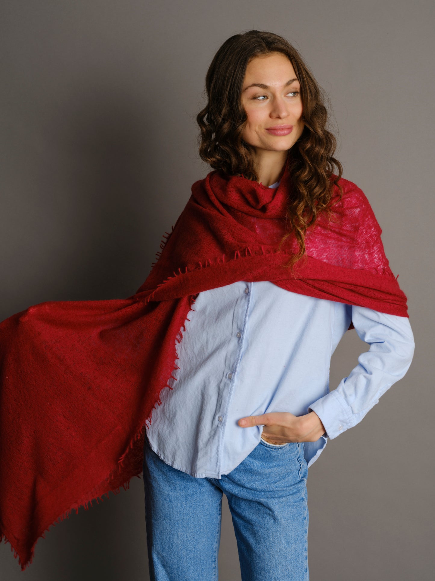 Kaschmir Schal Rio Red