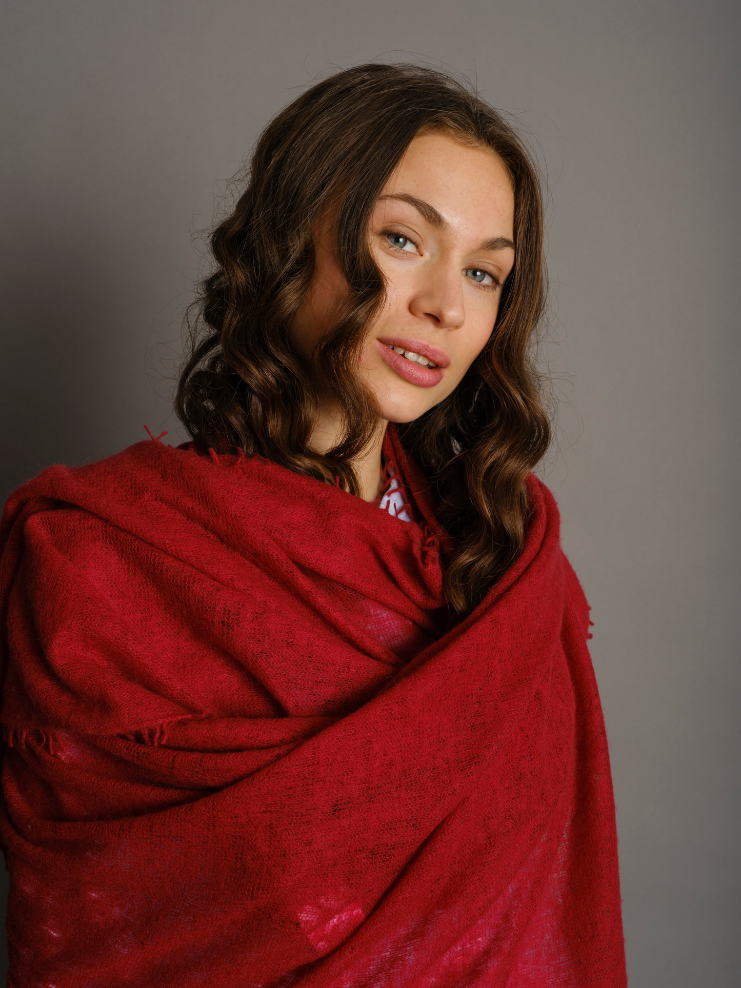 Kaschmir Schal Rio Red
