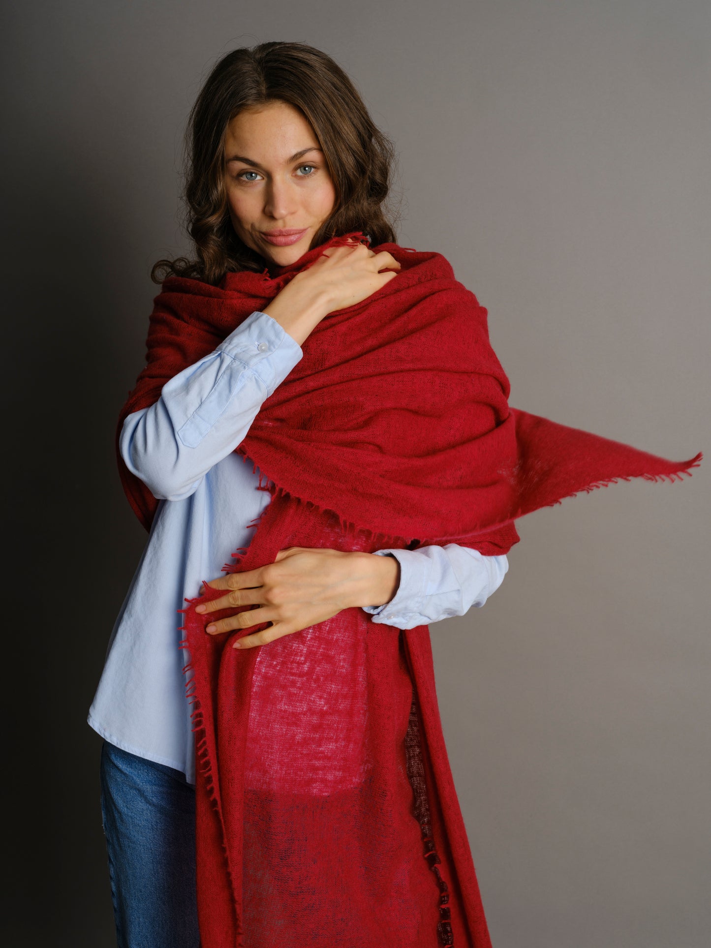 Kaschmir Schal Rio Red