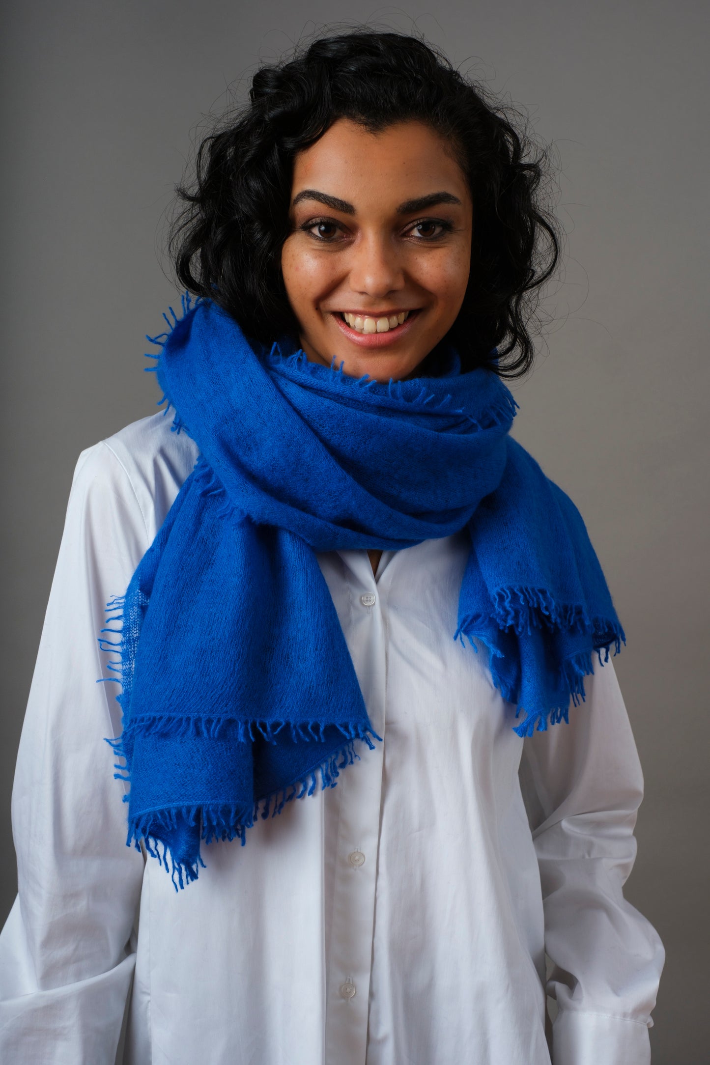 Kaschmir Schal Victoria Blue