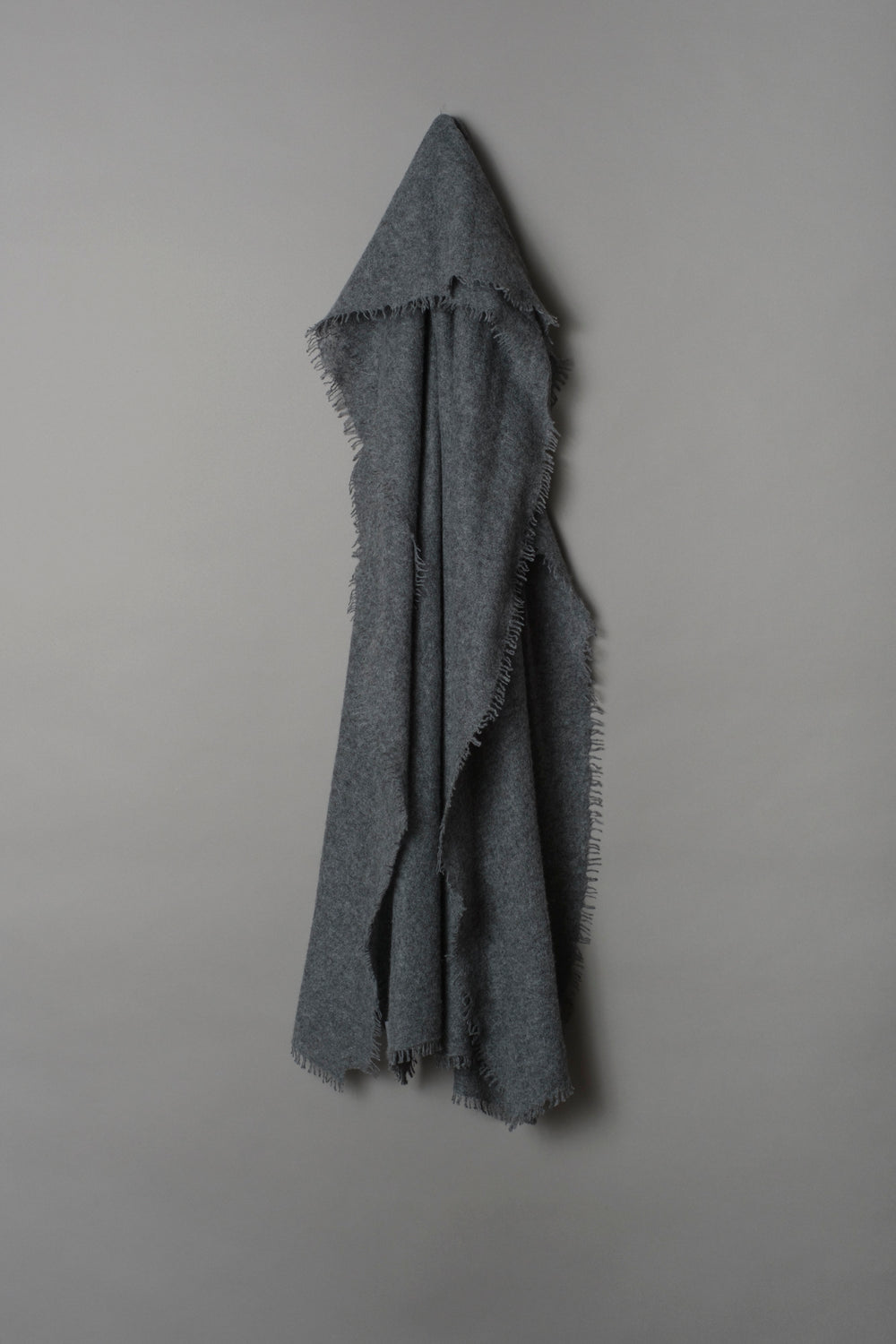 Cashmere Scarf Melange Anthracite