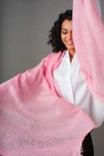 Cashmere scarf Almond Blossom