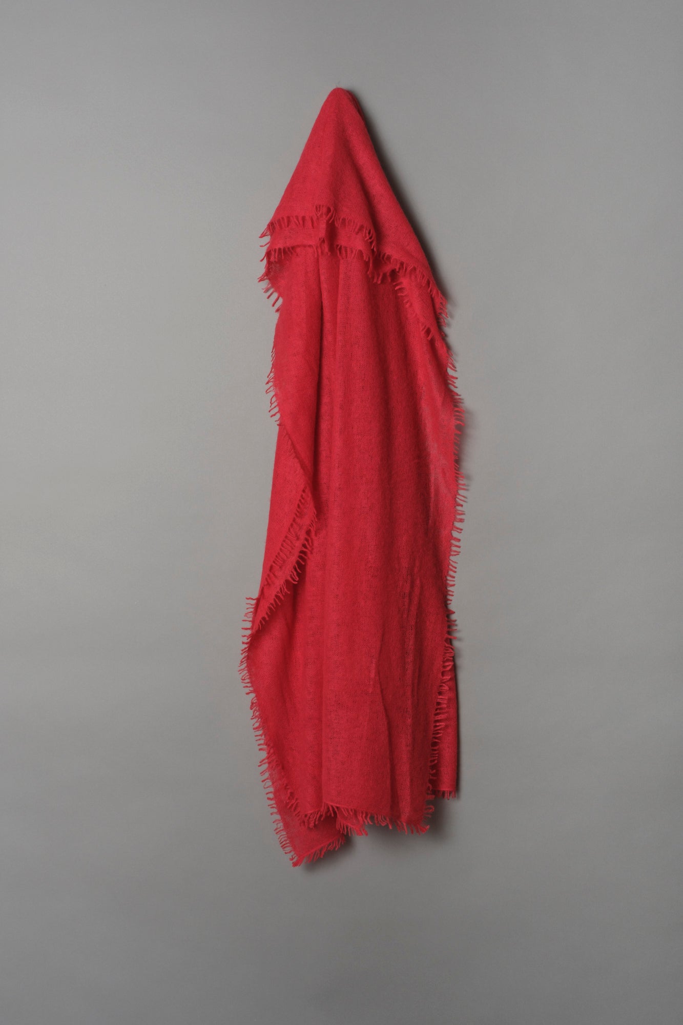 Cashmere scarf Tango Red