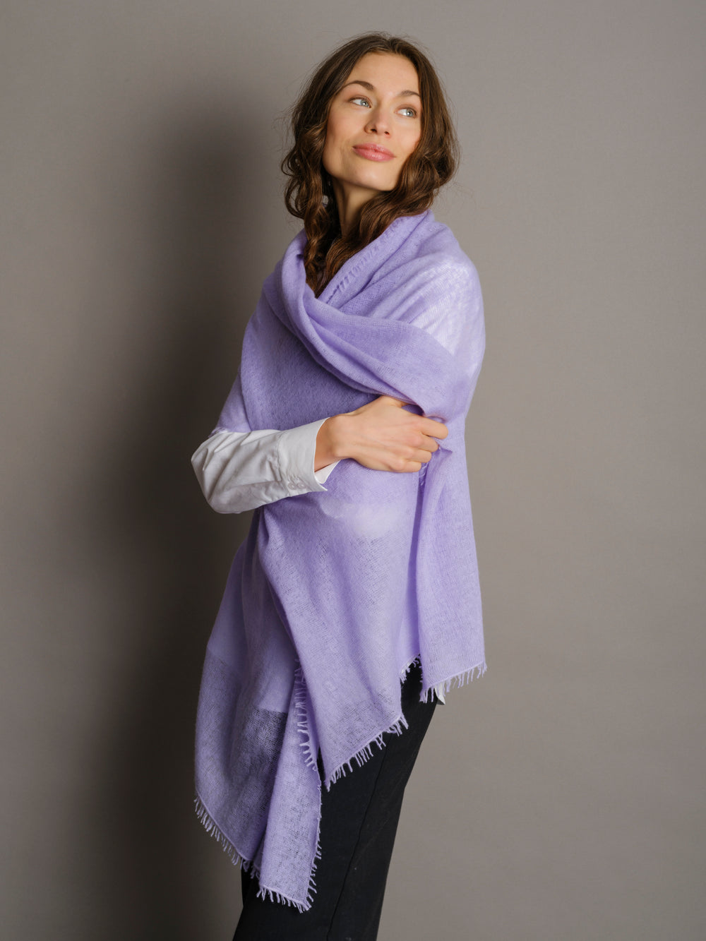 Cashmere scarf Sweet Lavender