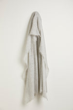 Cashmere scarf Silver Melange