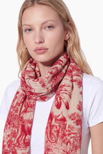 Kaschmir Schal Elephant Pink Lemonade