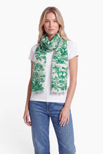 Kaschmir Schal Elephant Vibrant Green
