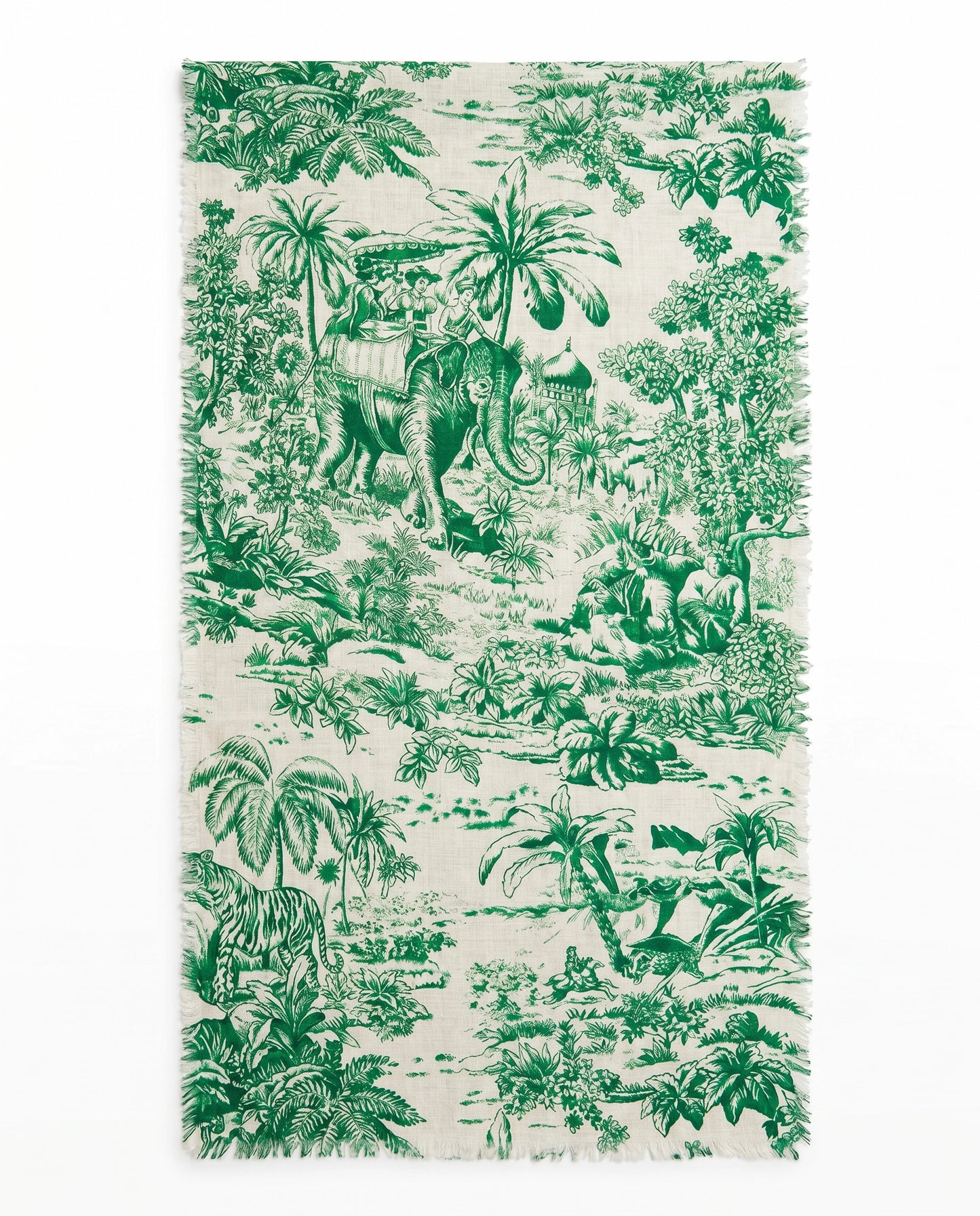 Kaschmir Schal Elephant Vibrant Green