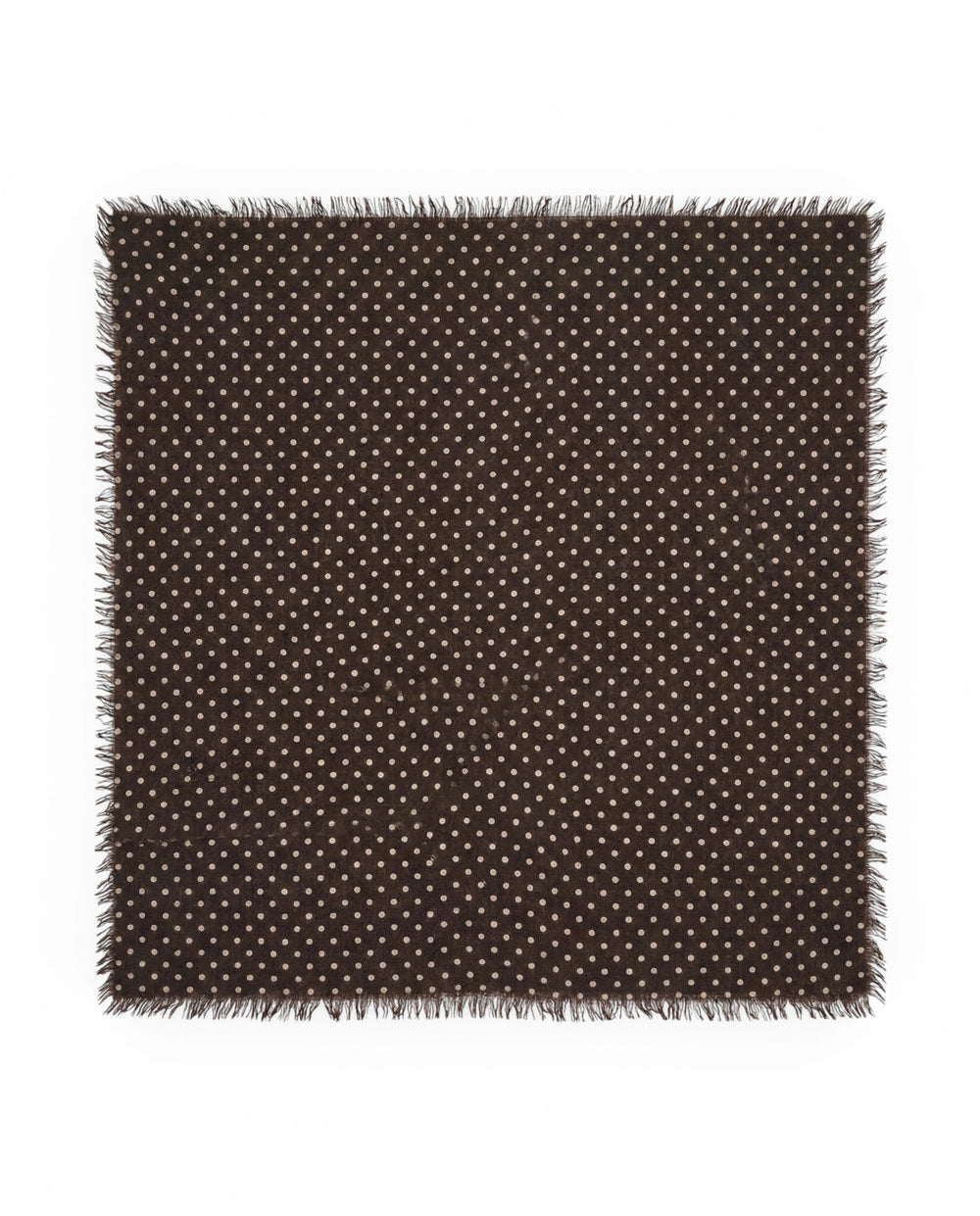 Bandana Dot Espresso/White