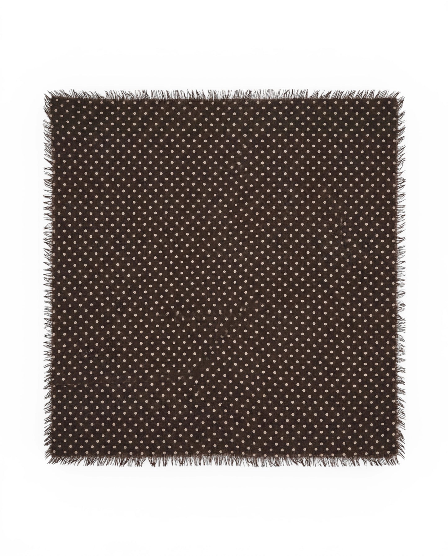 Bandana Dot Espresso/White
