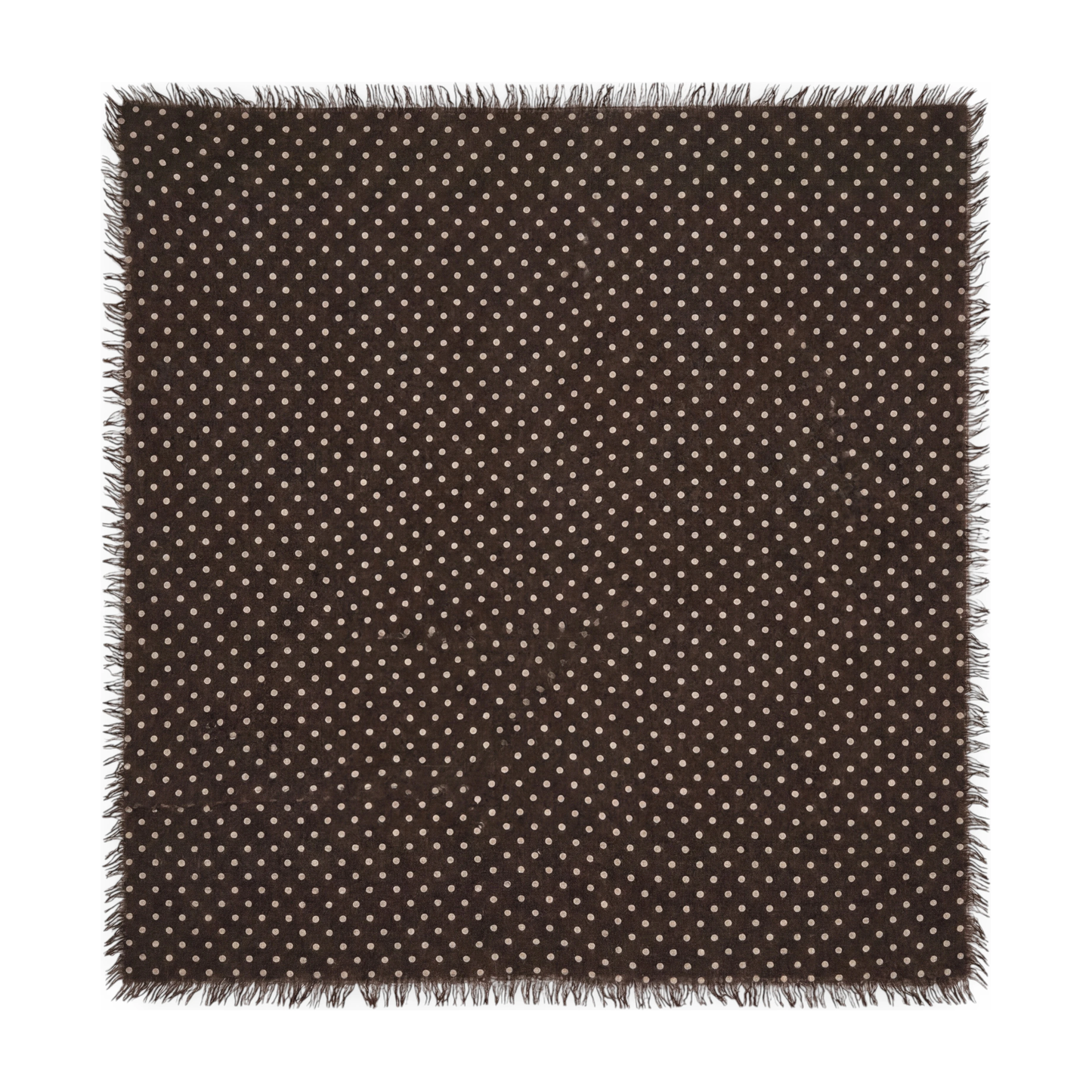 Bandana Dot Espresso/White