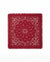 Kaschmir Tuch mit Paisley Print Fire mit weiss
