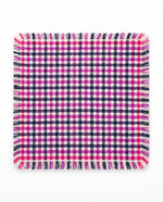 Kaschmir Tuch Pink kariert
