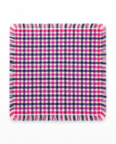 Bandana Check Rasberry/Blue