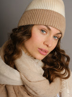 Cashmere scarf Shaded Natural