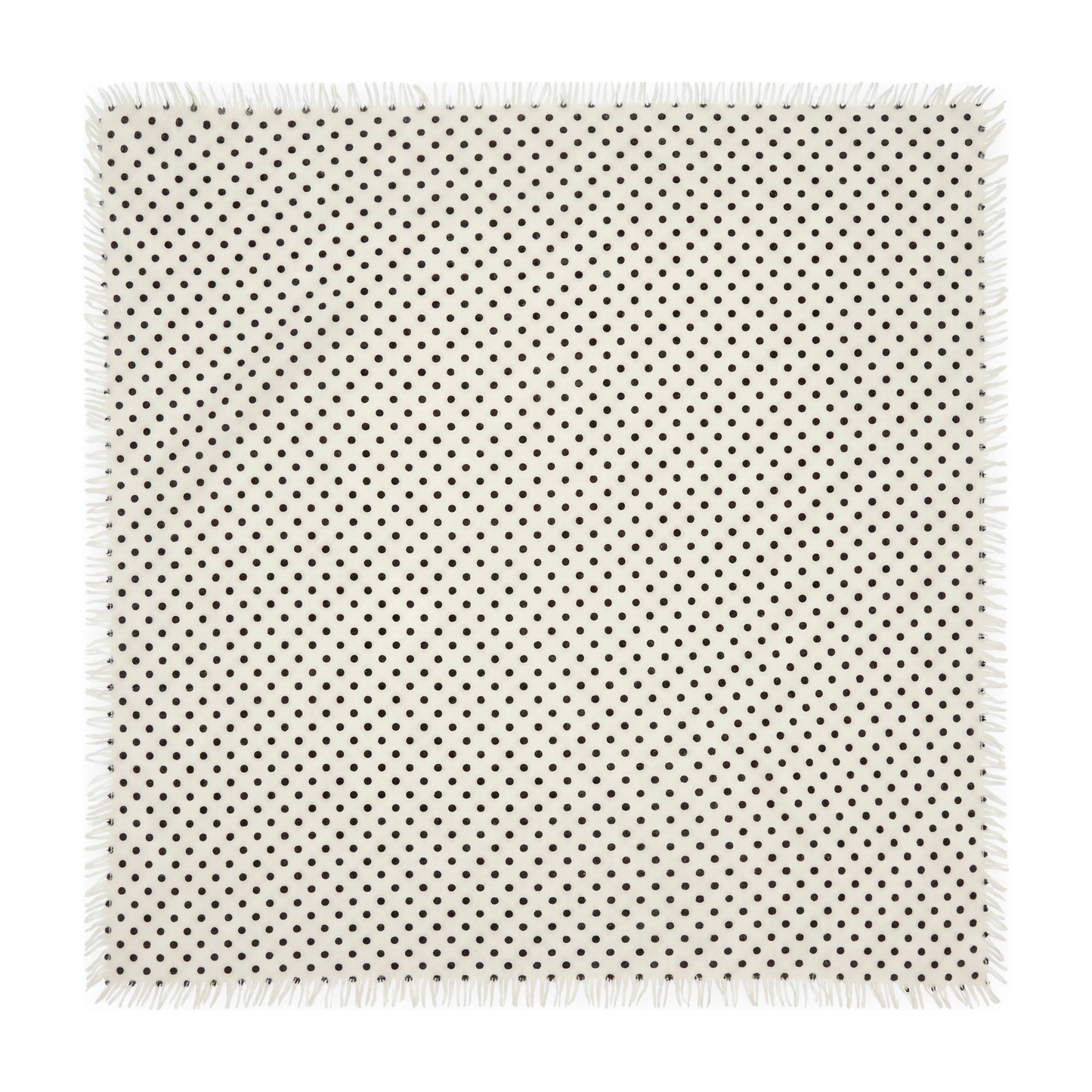 Bandana Dot Ecru/Black