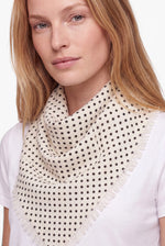 Bandana Dot Ecru/Black