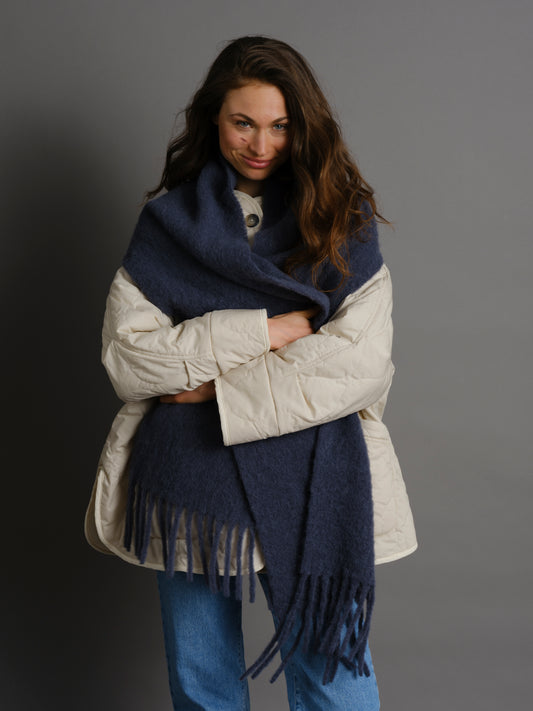 Alpaca scarf Charcoal