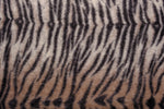 Cashmere scarf zebra camel