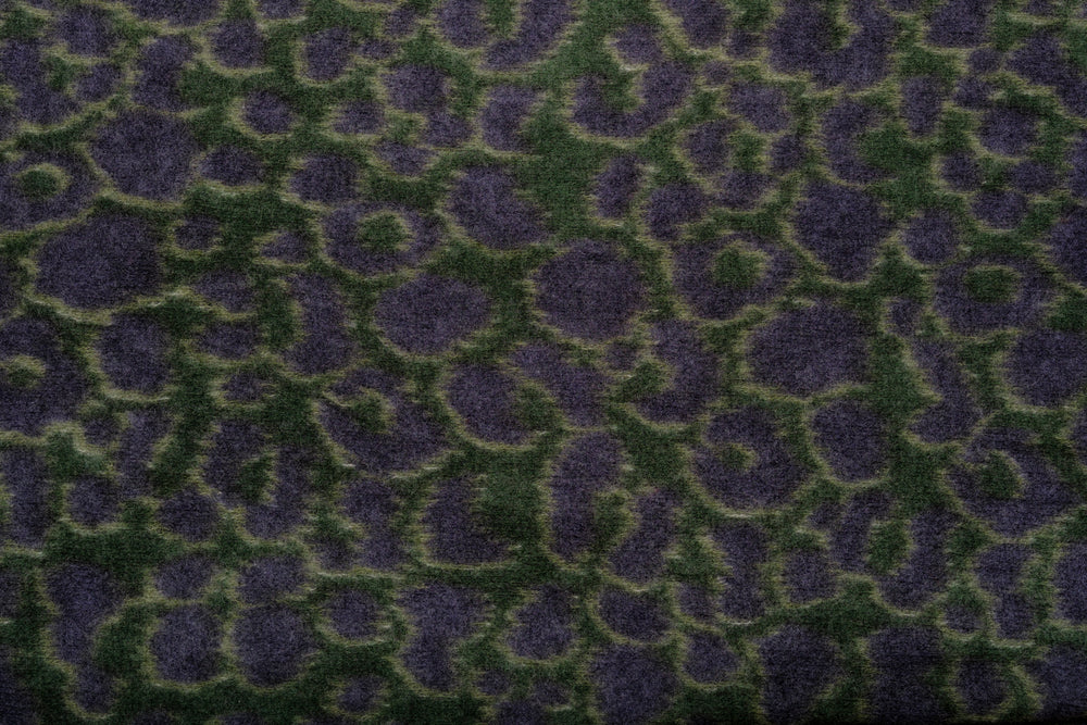 Kaschmir Schal Leo Green & Navy