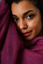 Cashmere scarf Pickled Beet