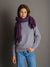 Cashmere scarf Blackberry Cordial