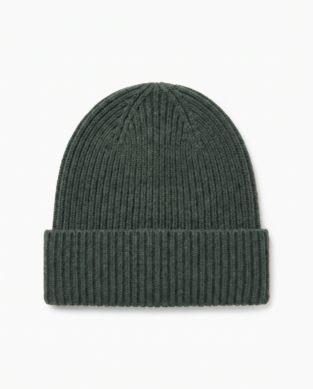 Kaschmir Mütze Dark Olive