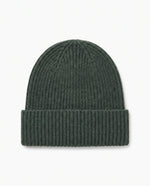 Kaschmir Mütze Dark Olive