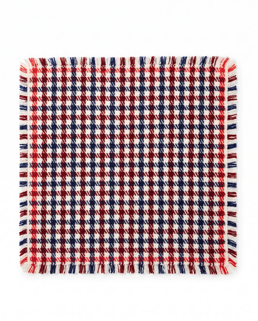 Bandana Check Cabernet/Blue