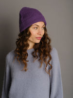 Cashmere beanie Seamless Mulberry