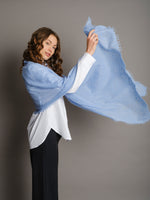 Cashmere Scarf Powder Blue