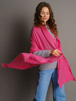 Cashmere scarf Rasberry Sorbet