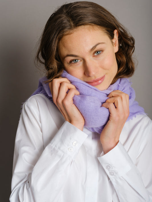 Cashmere scarf Sweet Lavender