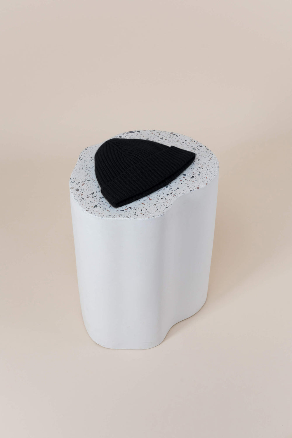 Kaschmir Mütze Black
