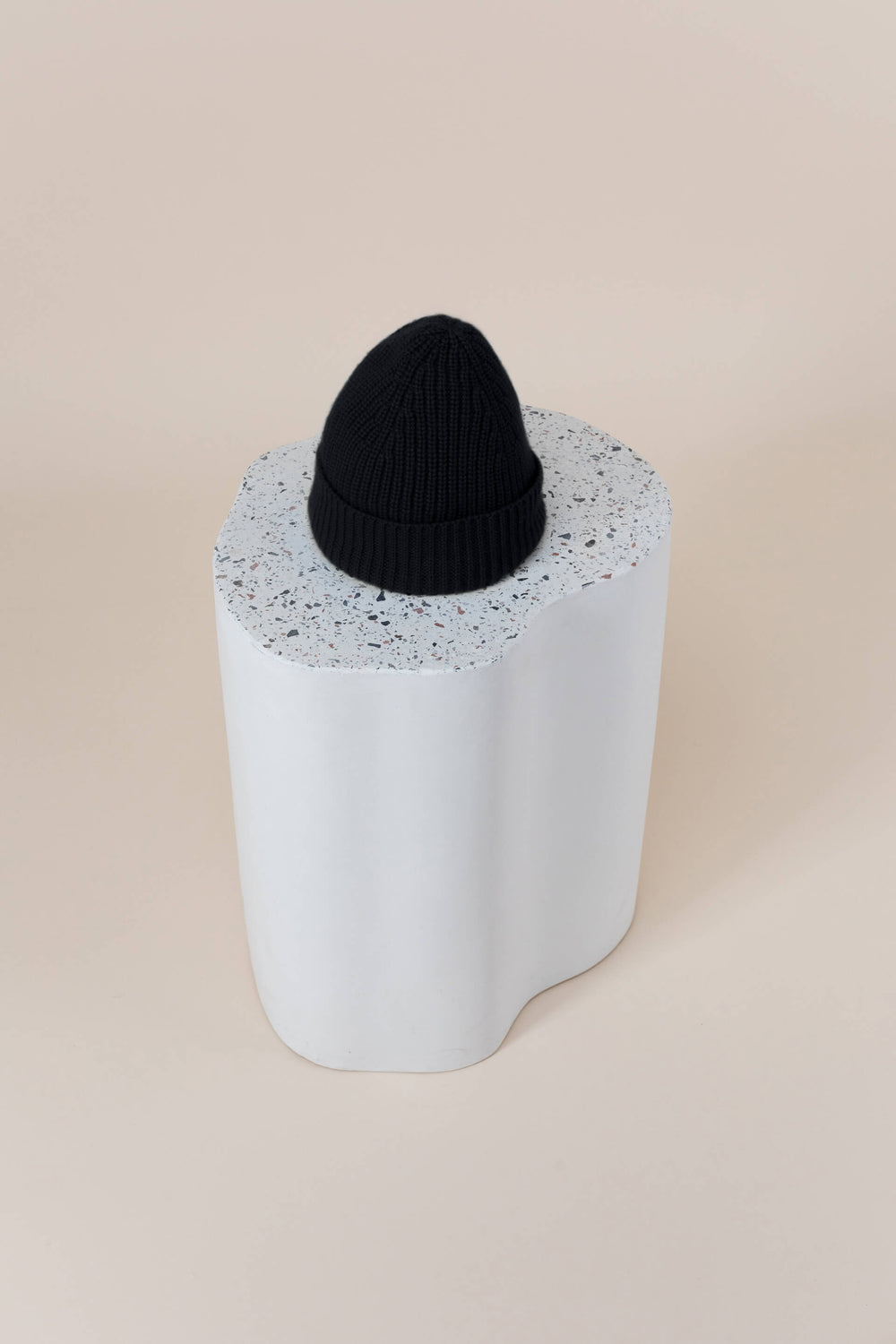 Kaschmir Mütze Black