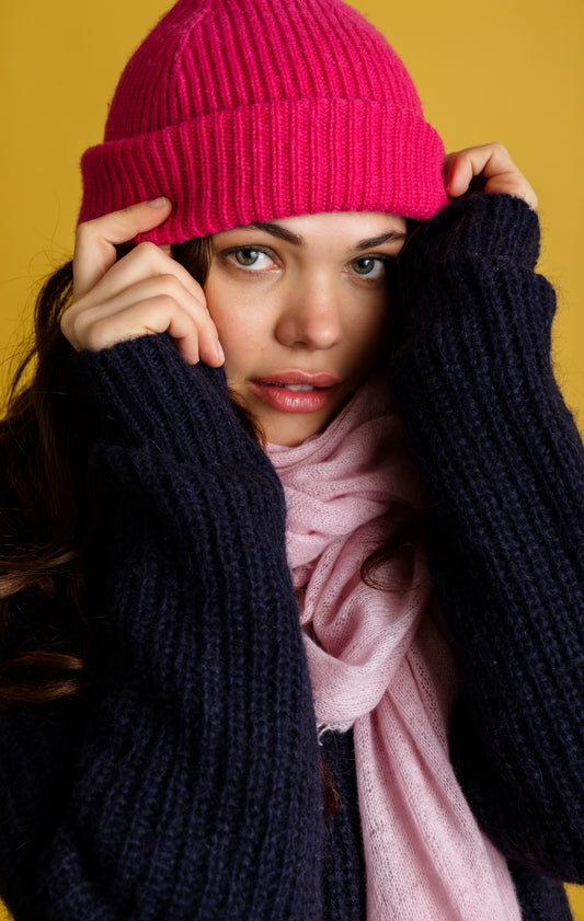 Kaschmir Mütze Persian Red